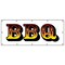 Signmission BBQ BANNER SIGN barbque bbq smoker signs ribs chicken pork beef B-120 BBQ Banner - alternate 1